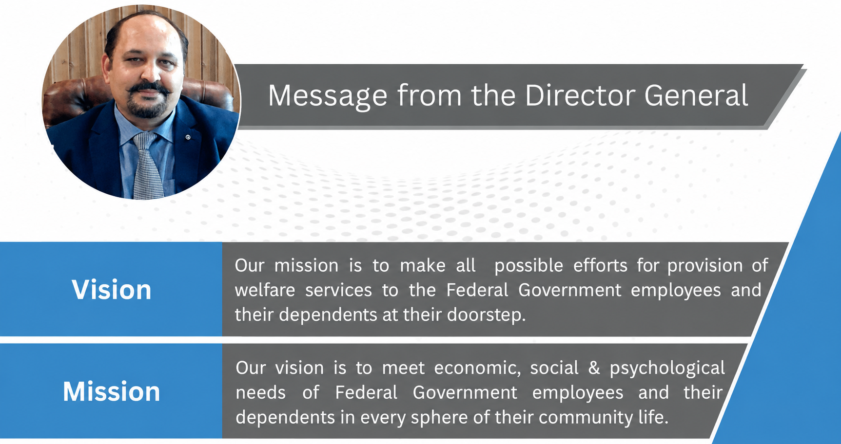 Message from the Director General