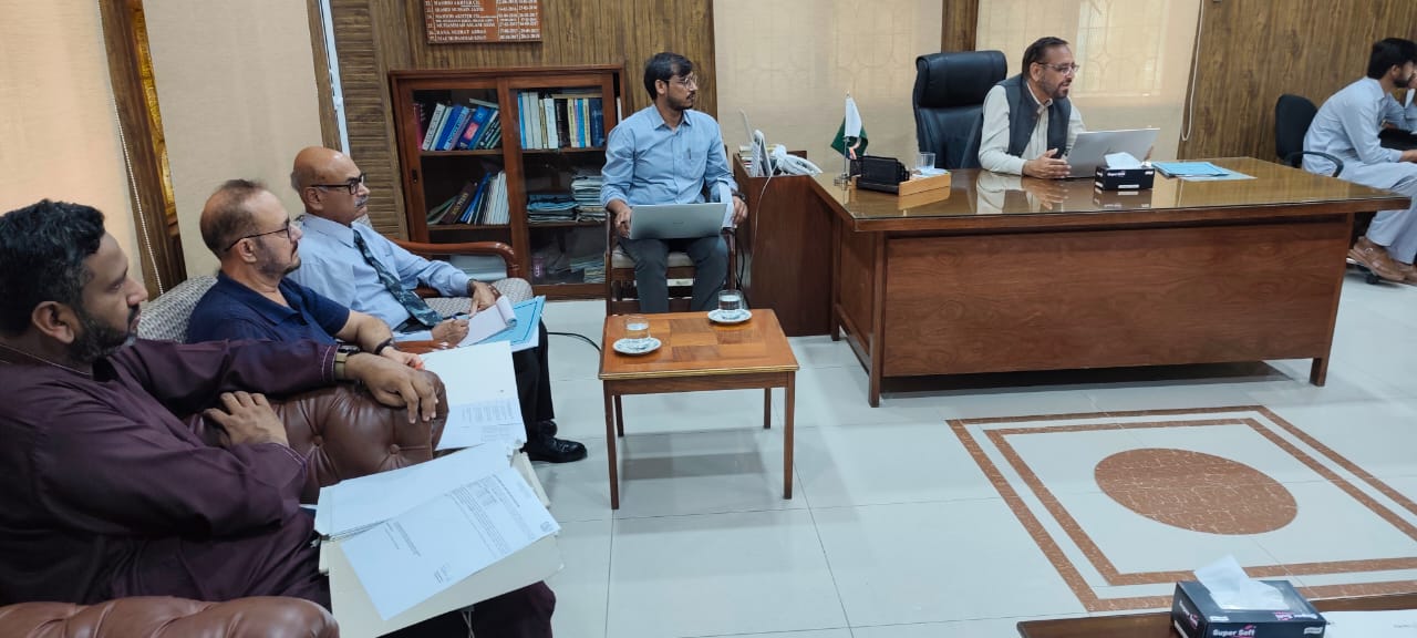 Federal Staff Relief Fund Meeting under the Chairmanship of DG SWO, Mr. Shahid Khan