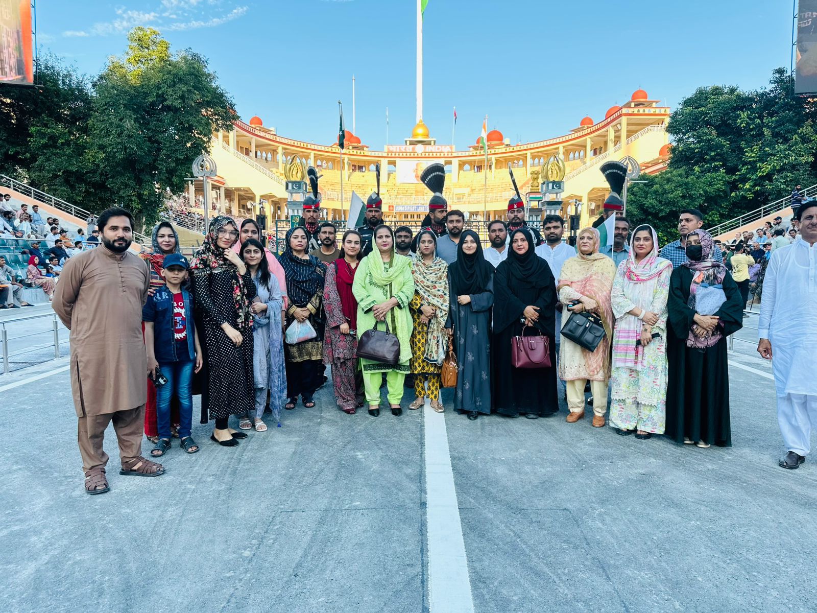 Defence Day Celebrations 2025 at Wagah Border, Lahore.